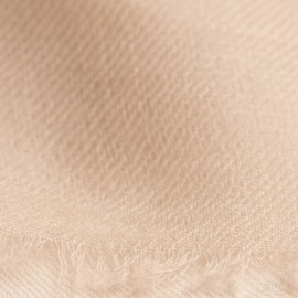 Sand f&auml;rgad pashmina sjal i 2-tr&auml;digt kypert