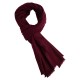 Rödbrun kypertvävd pashmina halsduk