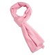 Ljusrosa kypertvävd pashmina halsduk