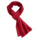 Tranbärsröd kypertvävd pashmina halsduk