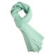 Mintgrön kypertvävd pashmina halsduk