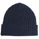 Blåmelerad kashmir beanie