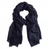 Gul pashmina sjal i tuskaftbindning