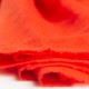 Cinnoberröd kypertvävd pashmina halsduk