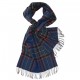 Stor blå skotsk halsduk