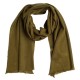 Liten kashmir halsduk i mörk olivgrön