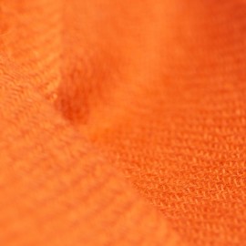 Liten kashmir halsduk i rost orange