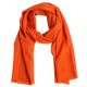 Liten kashmir halsduk i rost orange