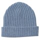 Duvblå kashmir beanie