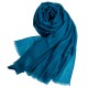 Stor havsblå kashmirsjal