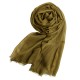 Stor olivgrön kashmirsjal