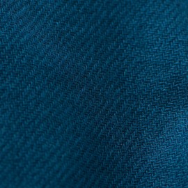 Havsbl&aring; twillv&auml;vd kashmirhalsduk