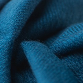 Havsbl&aring; twillv&auml;vd kashmirhalsduk