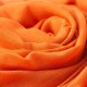 Rost orange pashmina sjal i kashmir och siden