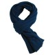 Marinblå kashmir scarf