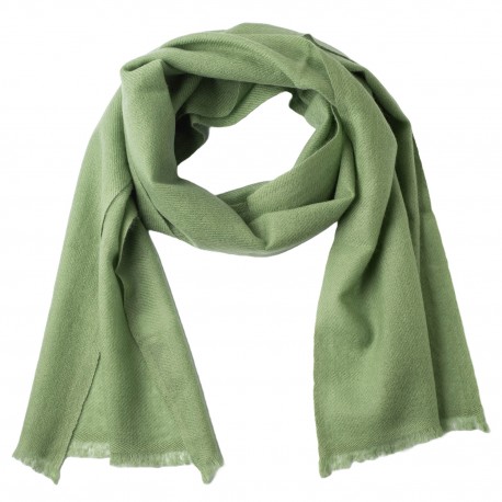 Liten salviagrön kashmirscarf