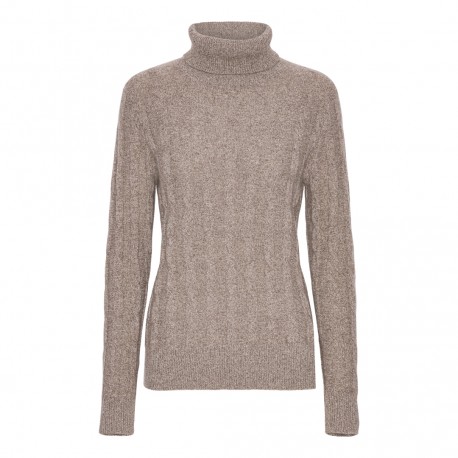 Kashmir turtleneck beigemelerad
