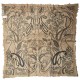 Beige bandana med paisleytryck