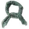 Grön bandana med paisleytryck