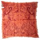 Orange bandana med paisleytryck