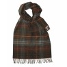 Stor lambswool scarf i jordfärger