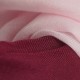 Tvåfärgad pashminasjal i vinröd och rosa