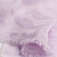 Lavendelfärgad jacquardvävd pashmina sjal