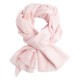 Ljusrosa kypertvävd pashmina halsduk