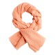 Persikofärgad kypertvävd pashmina sjal