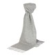 Ljusgrå scarf i lammull