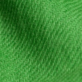Gräsgrön kypertvävd pashmina sjal
