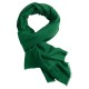 Mörkgrön pashmina halsduk i kashmir