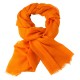 Orange 2-trådigt pashmina sjal