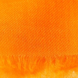 Orange 2-trådigt pashmina sjal