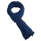 Blå flecked stickad kashmir scarf