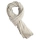 Vit flecked stickad kashmir scarf